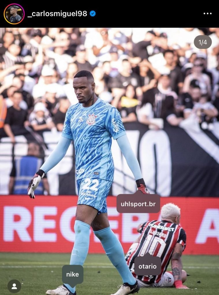 Luciano rebate provocação de goleiro do Corinthians após Majestoso - Redação SPFC